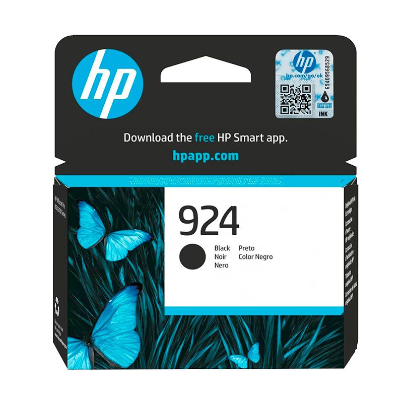 Hp 924 Cartouche Encre Authentique Noir